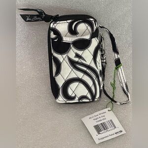 Vera Bradley Black and White Wristlet
